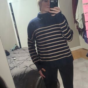 Super soft cashmere stripes